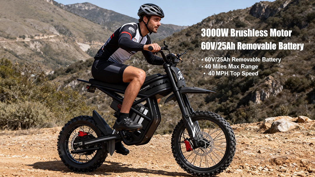 Navigating Trail Challenges: The GT54 Pro Electric Dirt Bike Advantage