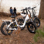 a couple of bikes parked next to each other