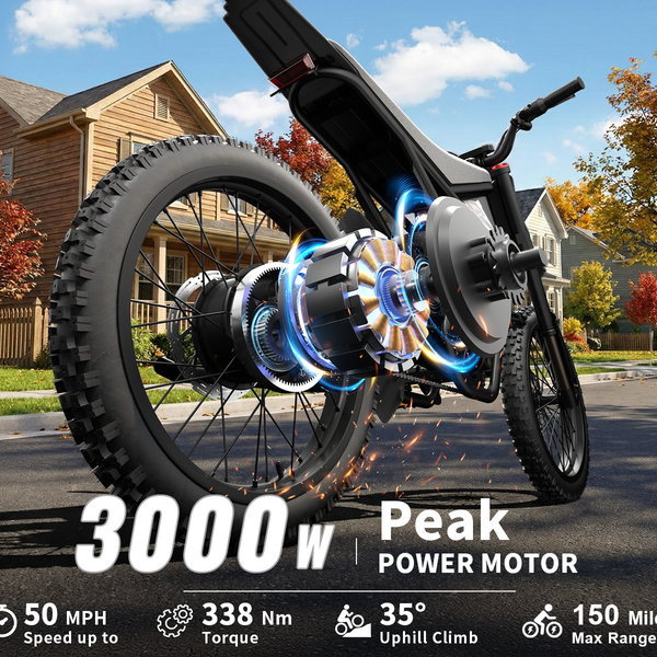 GT73 Pro Electric Dirt Bike