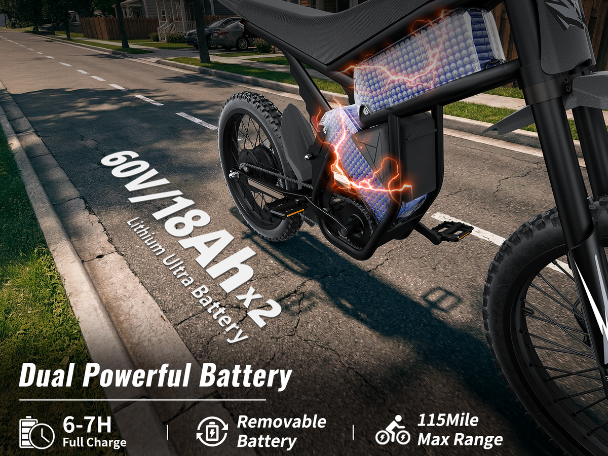 GT73 Pro Electric Dirt Bike