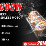 Bootime GT73 Pro dual battery electric bike