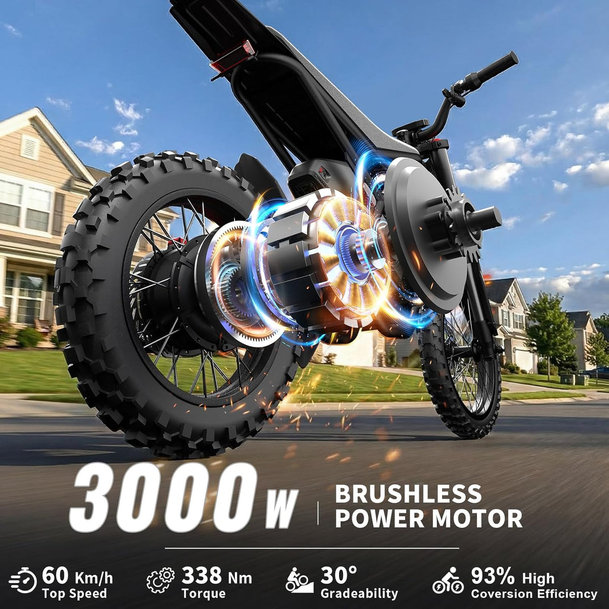 GT54 Pro Electric Dirt Bike