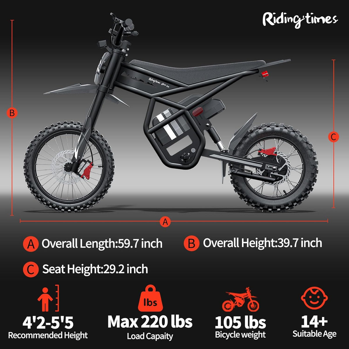 GT54 Pro Electric Dirt Bike