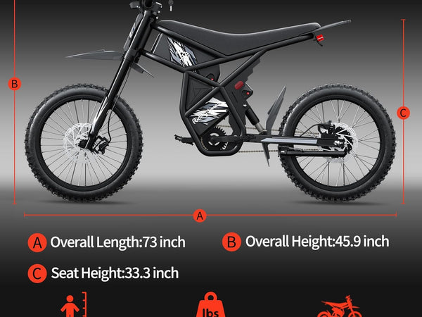 GT73 Electric Dirt Bike
