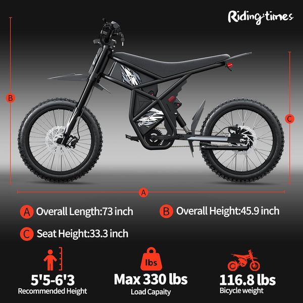 GT73 Electric Dirt Bike