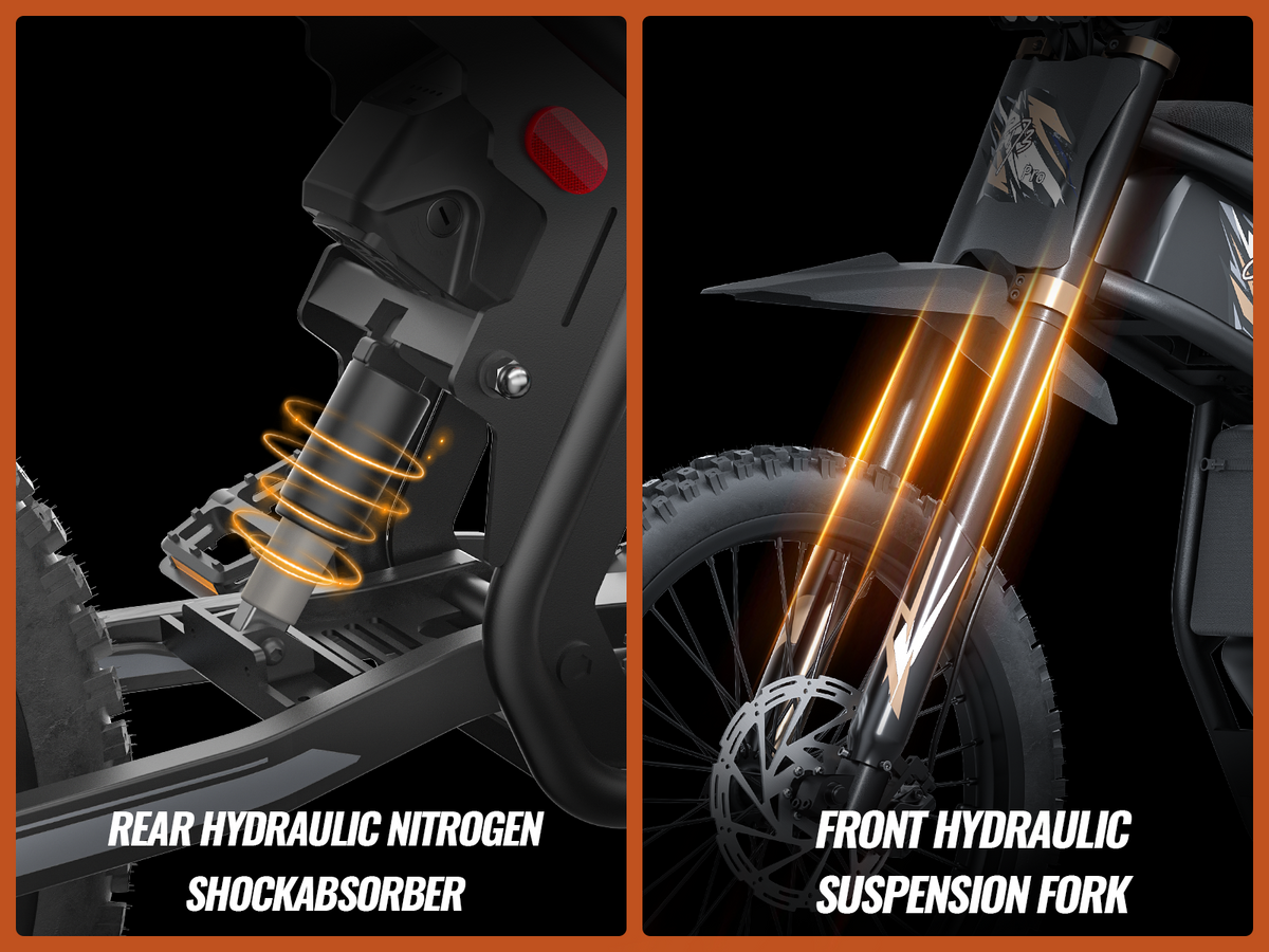 GT73 Pro long-range electric dirt bikes